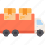 box, delivery, logistics, transport, truck 