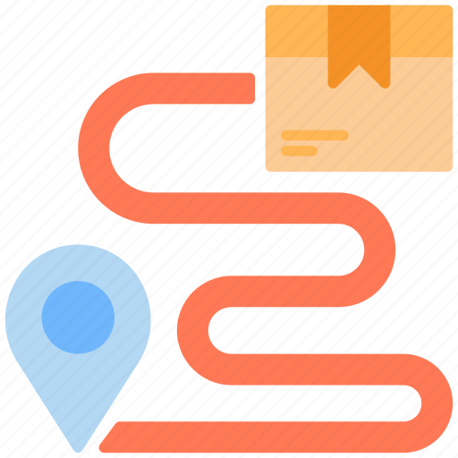 Location, logistics, pin, shipping, tracking icon - Download on Iconfinder
