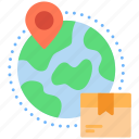 location, logistics, pin, shipping, world