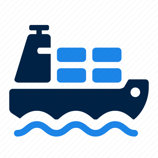 Cargo ship, ship, shipping icon - Download on Iconfinder