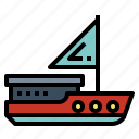 boat, ship, transportation, travel