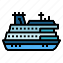 boat, ferry, transportation, yacht
