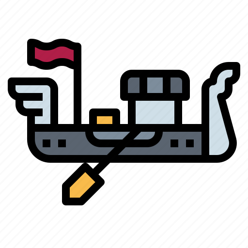 Boat, gondola, transportation, venice icon - Download on Iconfinder