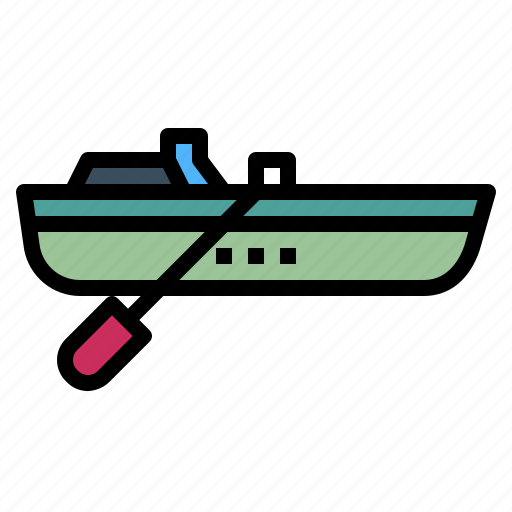Canoe, kayak, rafting, ship icon - Download on Iconfinder