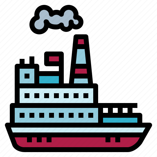 Ocean, ship, steamboat, transportation icon - Download on Iconfinder