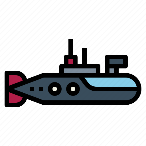 Nautical, ship, submarine, transportation icon - Download on Iconfinder