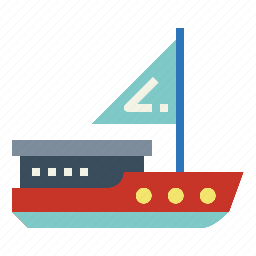 Boat, ship, transportation, travel icon - Download on Iconfinder