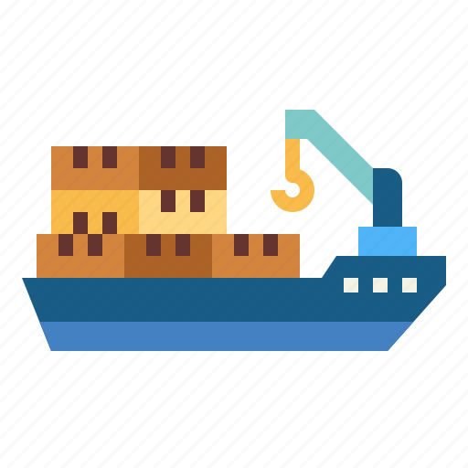 Cargo, logistics, ship, transportation, vessel icon - Download on Iconfinder