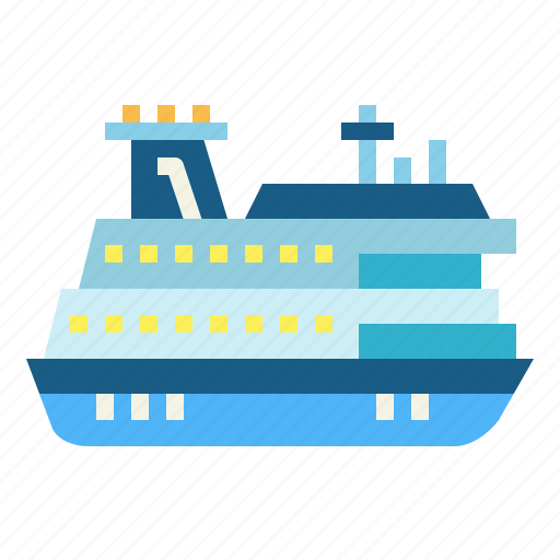 Boat, ferry, transportation, yacht icon