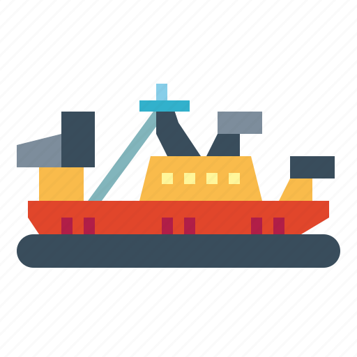 Hovercraft, ship, transportation, vehicle icon - Download on Iconfinder
