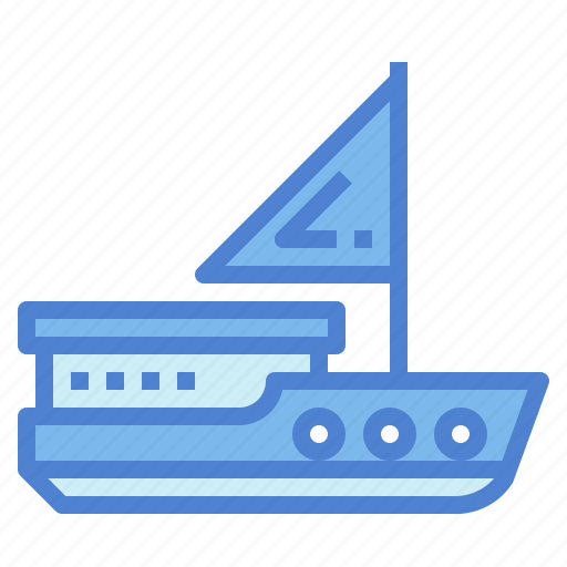 Boat, ship, transportation, travel icon - Download on Iconfinder
