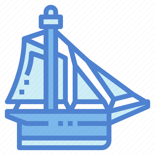 Boat, cutter, ship, transportation icon - Download on Iconfinder