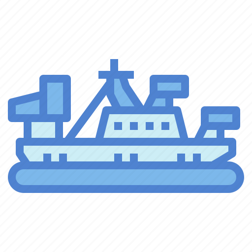 Hovercraft, ship, transportation, vehicle icon - Download on Iconfinder