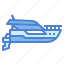 boat, ship, speed, transportation 