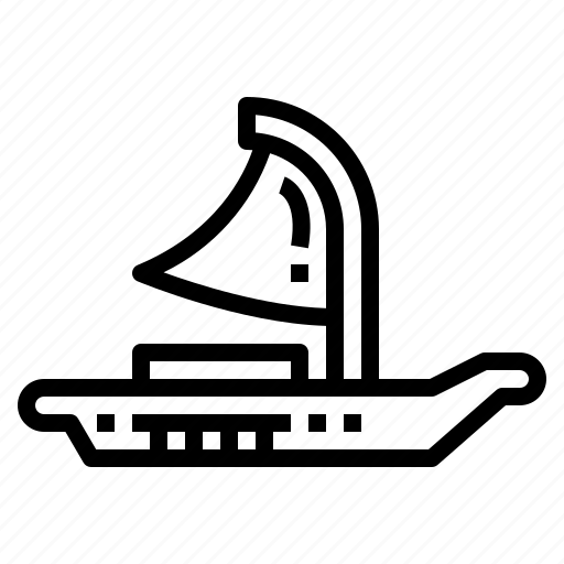 Canoe, rafting, ship, transportation icon - Download on Iconfinder