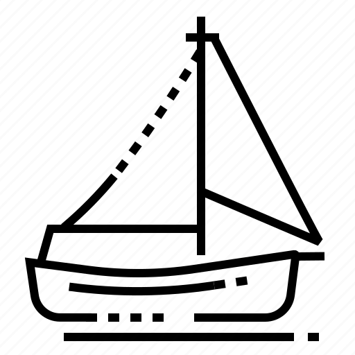 Sailing, ship, vessel, yacht icon - Download on Iconfinder
