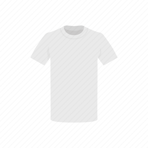 Clothes, clothing, garment, male clothes, round neck, shirt, t-shirt icon - Download on Iconfinder