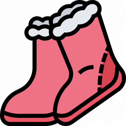 Boots, uggs, footwear, winter, fashion icon - Download on Iconfinder