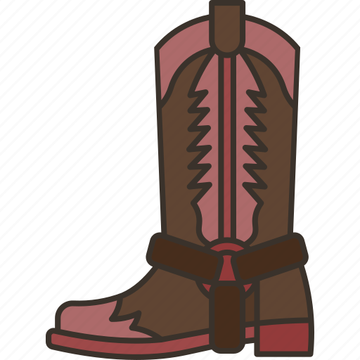 Boots, cowboy, leather, country, ranch icon - Download on Iconfinder