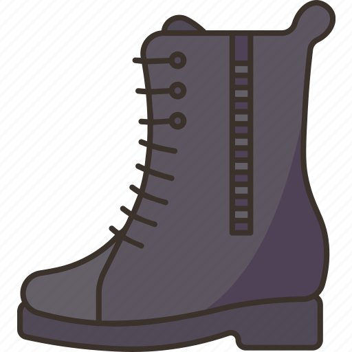 Boots, leather, footwear, clothing, lifestyle icon - Download on Iconfinder