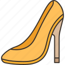 shoes, heels, high, lady, elegance