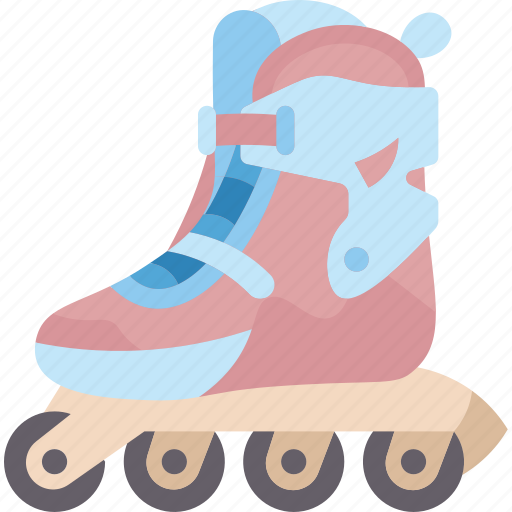 Roller, skates, joy, recreation, vintage icon - Download on Iconfinder