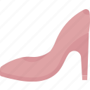 shoes, heels, cone, woman, fashion