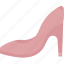 shoes, heels, cone, woman, fashion 