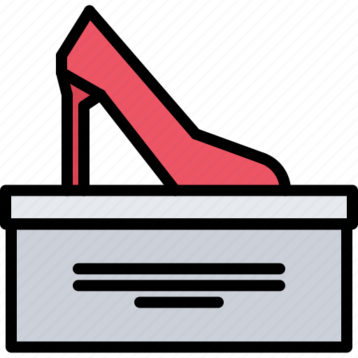 Shoes, box, footwear, fashion, shop icon - Download on Iconfinder