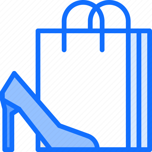 Shoes, shopping, bag, footwear, fashion, shop icon - Download on Iconfinder