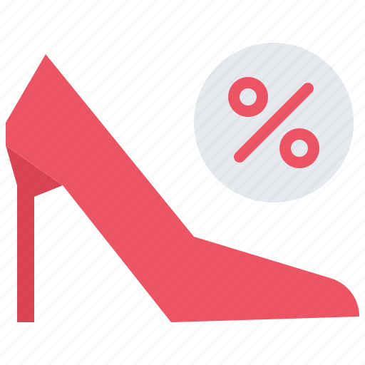 Shoes, discount, badge, footwear, fashion, shop icon - Download on Iconfinder