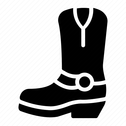 Cowboy, shoes, footwear, boots, fashion, retro, rodeo icon - Download on Iconfinder