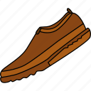 shoe, brown, shoes, footwear