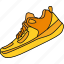 footwear, yellow, shoe 