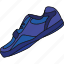 shoe, blue, footwear 