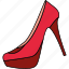 heels, heel, high heels, red, sexy 