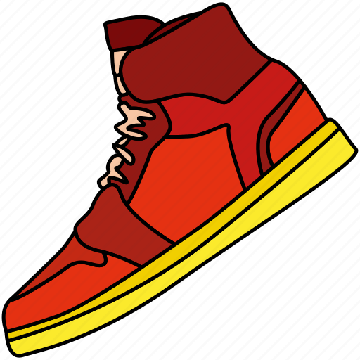 Air jordan, jordan, shoe, shoes, basketball icon - Download on Iconfinder