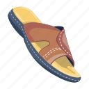 strap slipper, slipper, slipper shoe, casual slipper, footwear