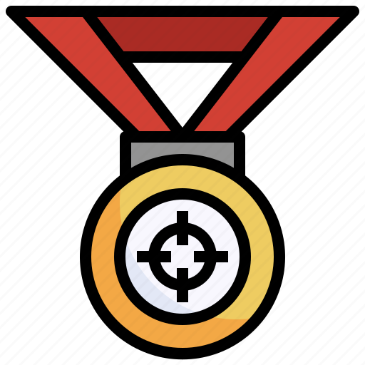 Medal, shooting, aim, reward icon - Download on Iconfinder
