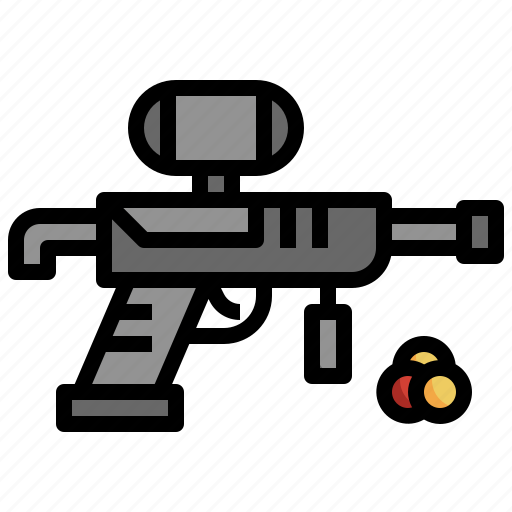 Paintball, gun, shotgun, shooting icon - Download on Iconfinder