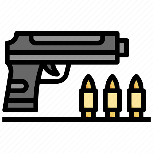 Revolver, gun, pistol, criminal, weapon icon - Download on Iconfinder