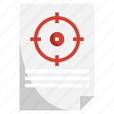 document, circular, target, shooting, gun, file