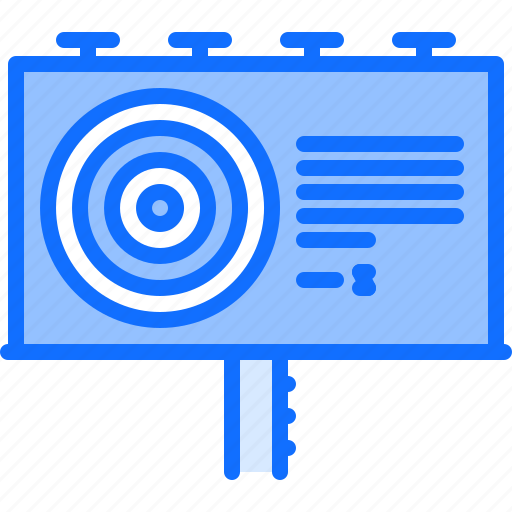 Target, billboard, advertising, shooting, range, weapons icon - Download on Iconfinder