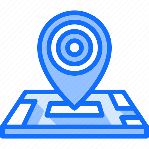 Target, pin, location, map, shooting, range, weapons icon - Download on Iconfinder