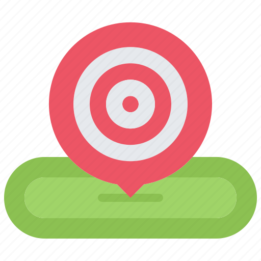Target, location, pin, shooting, range, weapons icon - Download on Iconfinder