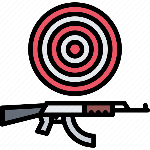 Target, machine, gun, shooting, range, weapons icon - Download on Iconfinder