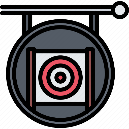 Target, signboard, shooting, range, weapons icon - Download on Iconfinder