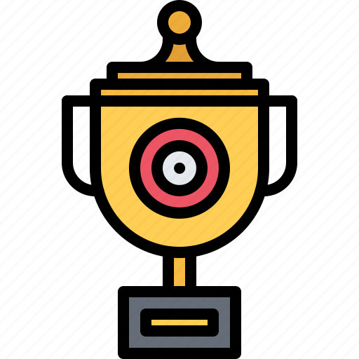 Cup, target, award, shooting, range, weapons icon - Download on Iconfinder