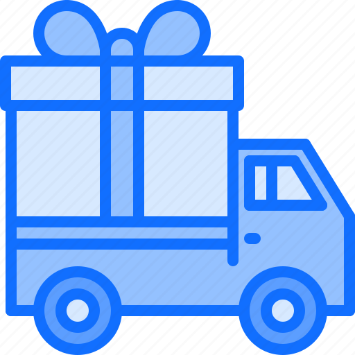 Box, car, courier, gift, purchase, shopping, truck icon - Download on Iconfinder