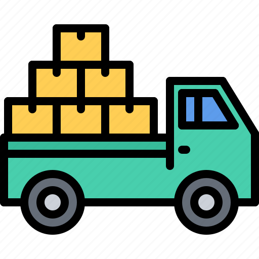 Box, car, courier, purchase, shop, shopping, truck icon - Download on Iconfinder